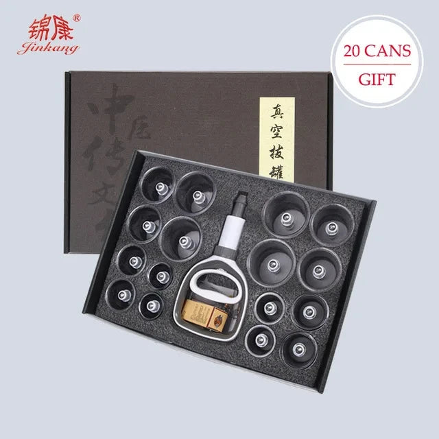 Cupping Therapy Set Vacuum Cupping Set Suction Cups Massage Chinese Medicine Anti Cellulite Physiotherapy Jars For Body Massager