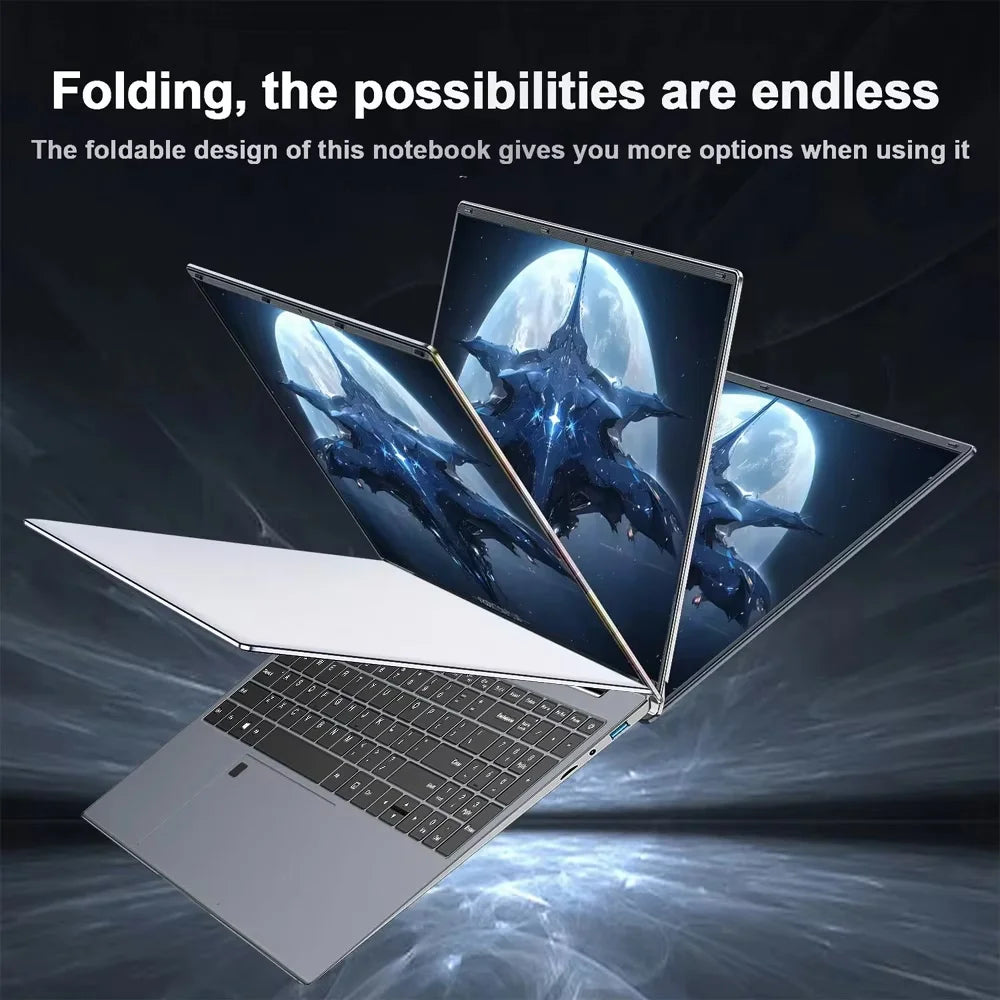 15.6" Windows 11 Laptop Computer Intel i9 10980HK/9900 16GB RAM 1TB SSD Notebook PC 4K HD Backlight Office Study Gaming Laptops