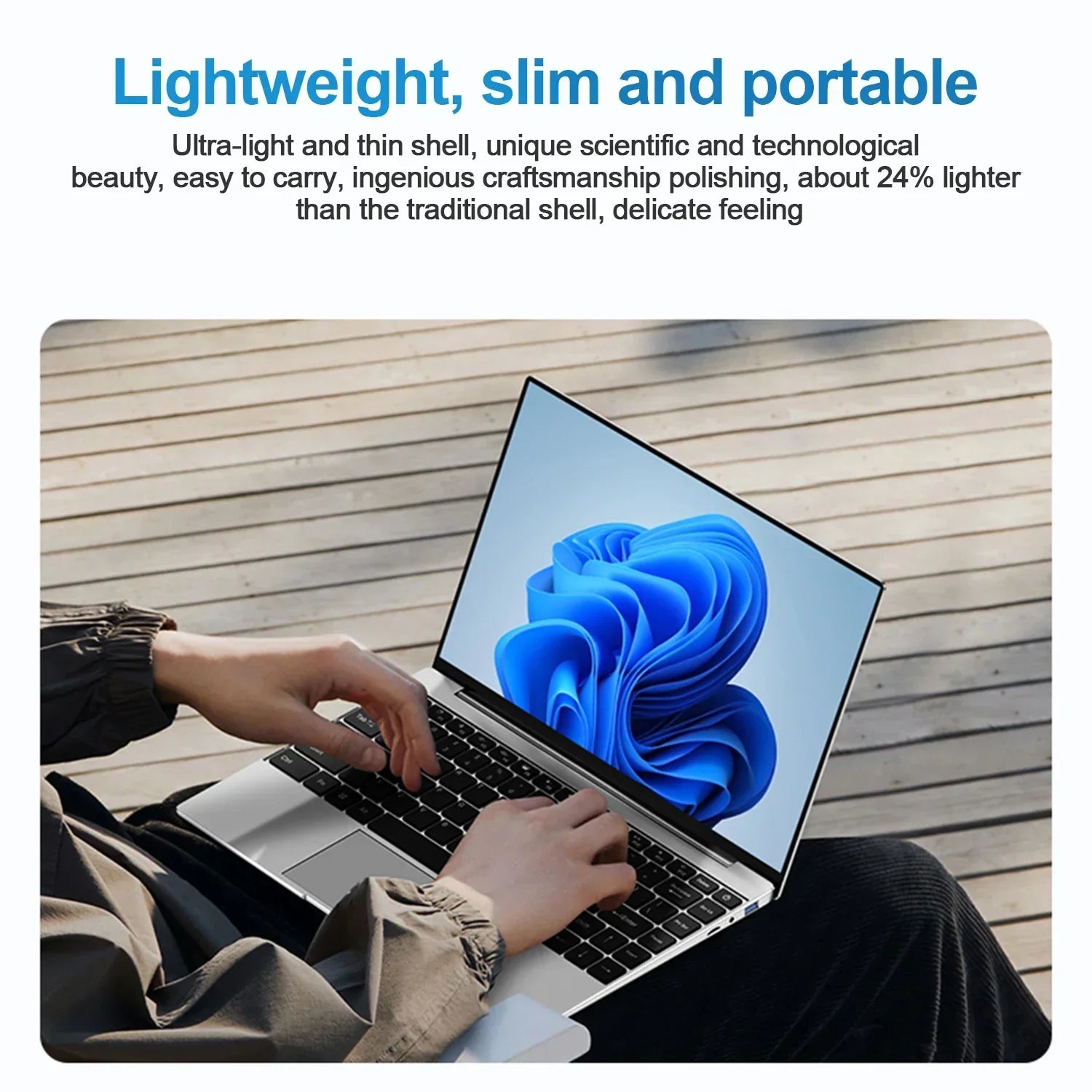 2026 New Laptop Computer Windows 11 Pro Intel Atom A3950 2025 Notebook PC Gamer 12GB RAM 512GB 1TB SSD 1920*1080 Office Computer