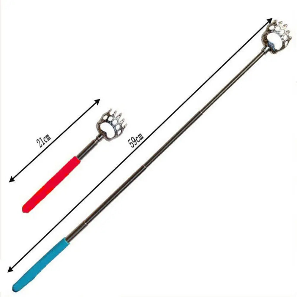 UOEO Back Scratcher Telescopic Scratching Backscratcher Massager Back Scraper Extendable Telescoping Itch Relief Random Color
