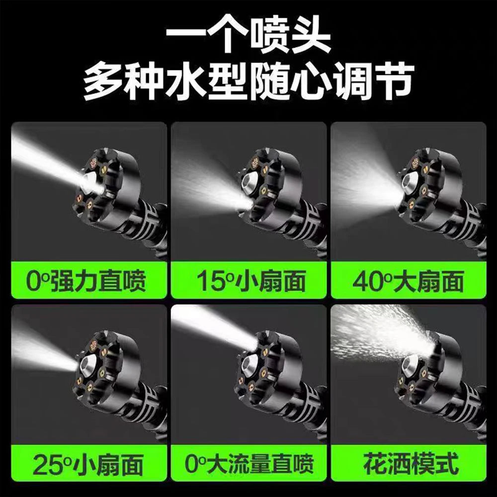 60Bar High Pressure Washer Water Gun Car Wash Auto Accessory Cleaner for Home Garden Makita 18v Compatible No Battery Included