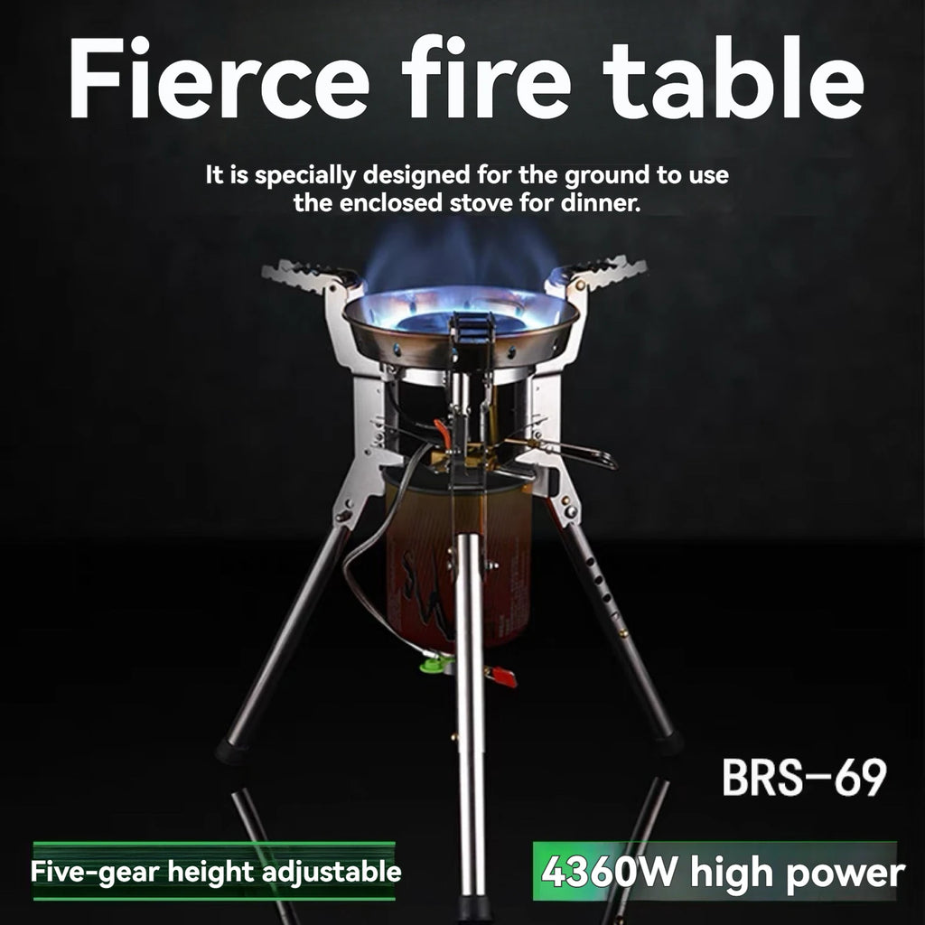 BRS Outdoor Gas stove Bulin BRS-69A Camping Picnic Gas Stove 6800W Team Party FamilyCamp Gas Burner For Hiking Fishing