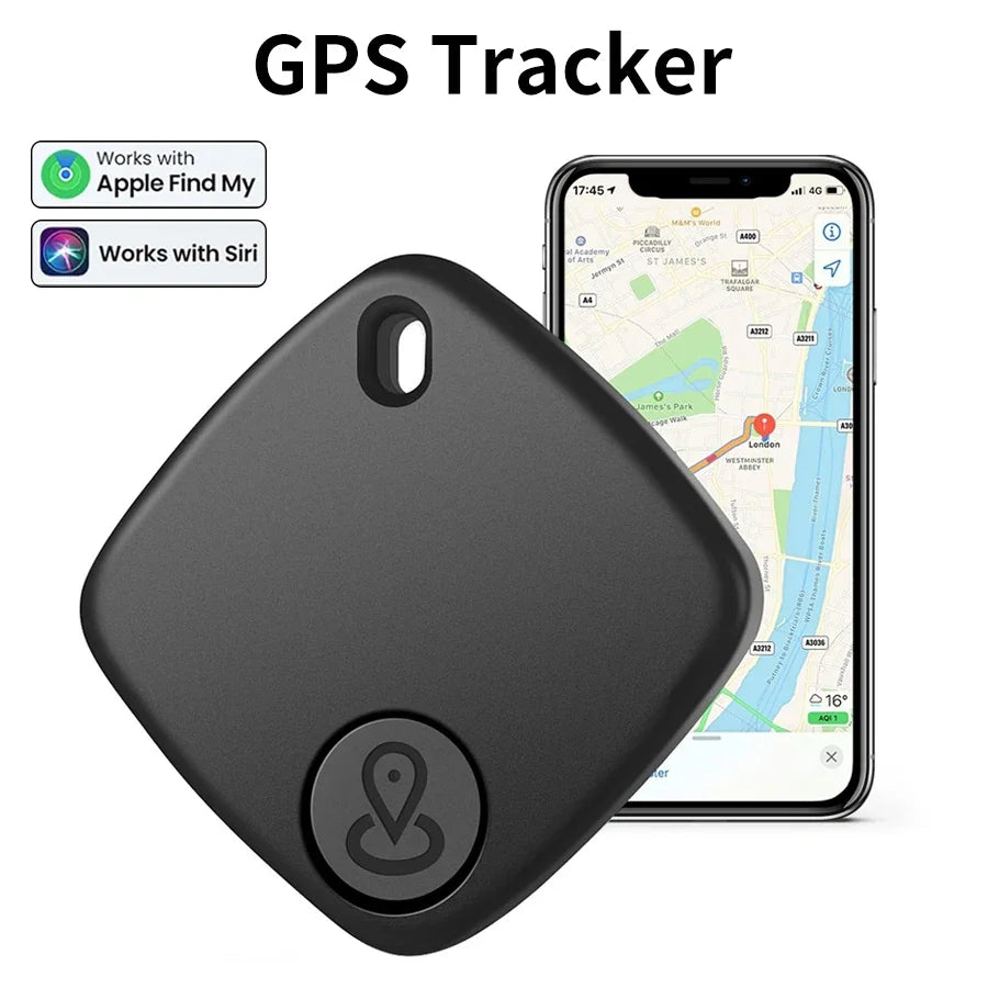 HOMEFISH Mini Bluetooth 5.0 Tracker AntiLost Device Round Pet Kids Bag Wallet Tracking Smart Finder Locator
