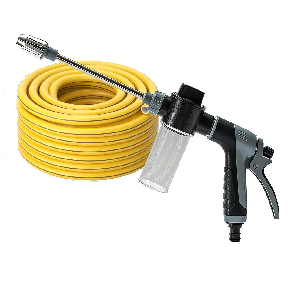 360° Rotating Nozzle High Pressure Water Gun Car Wash Kit Auto Cleaner Garden Hose Sprinkler for Washing And Watering