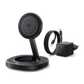 Baseus 15W Qi2 Foldable Wireless Charger Stand Magnetic Adjustable Viewing Angle For iPhone 16 15 14 13 AirPods 2nd 3rd Gen Pro
