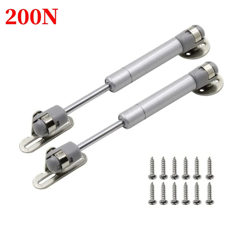 2/4Pcs Furniture Hinge Kitchen Cabinet Door Lift Pneumatic Support 20-200N Hydraulic Gas for Wood Furniture Hardware