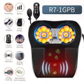 Jinkairui Electric Shiatsu Massage Pillow Neck Airbag Traction Body Massager Car with Heating and Vibration Function