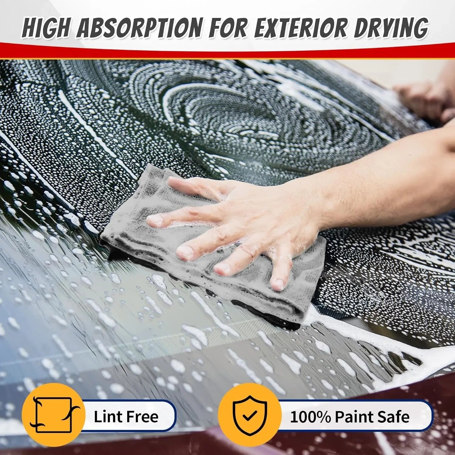 1/50pcs Microfiber Cleaning Cloth Absorbent Towel for Wash Car Housework Clean Kitchen Cleaning Rags Household Clean Tools