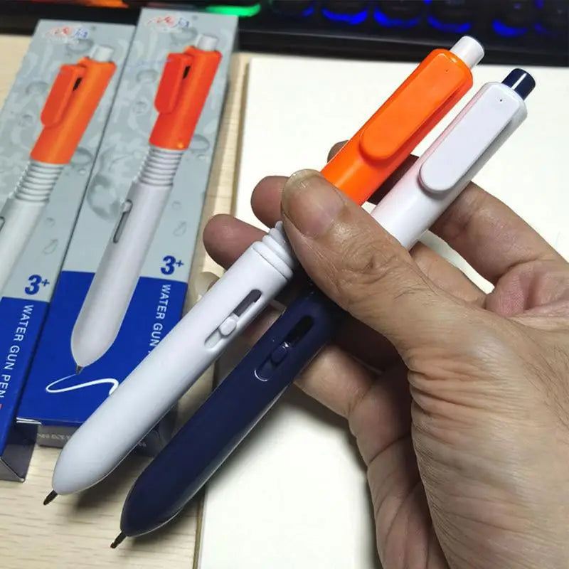 Fun Pen Water Gun Gadget New Fancy Toy Pen Back-to-school Decompressions Interactive Prank Kids Toys Stress Release Toys