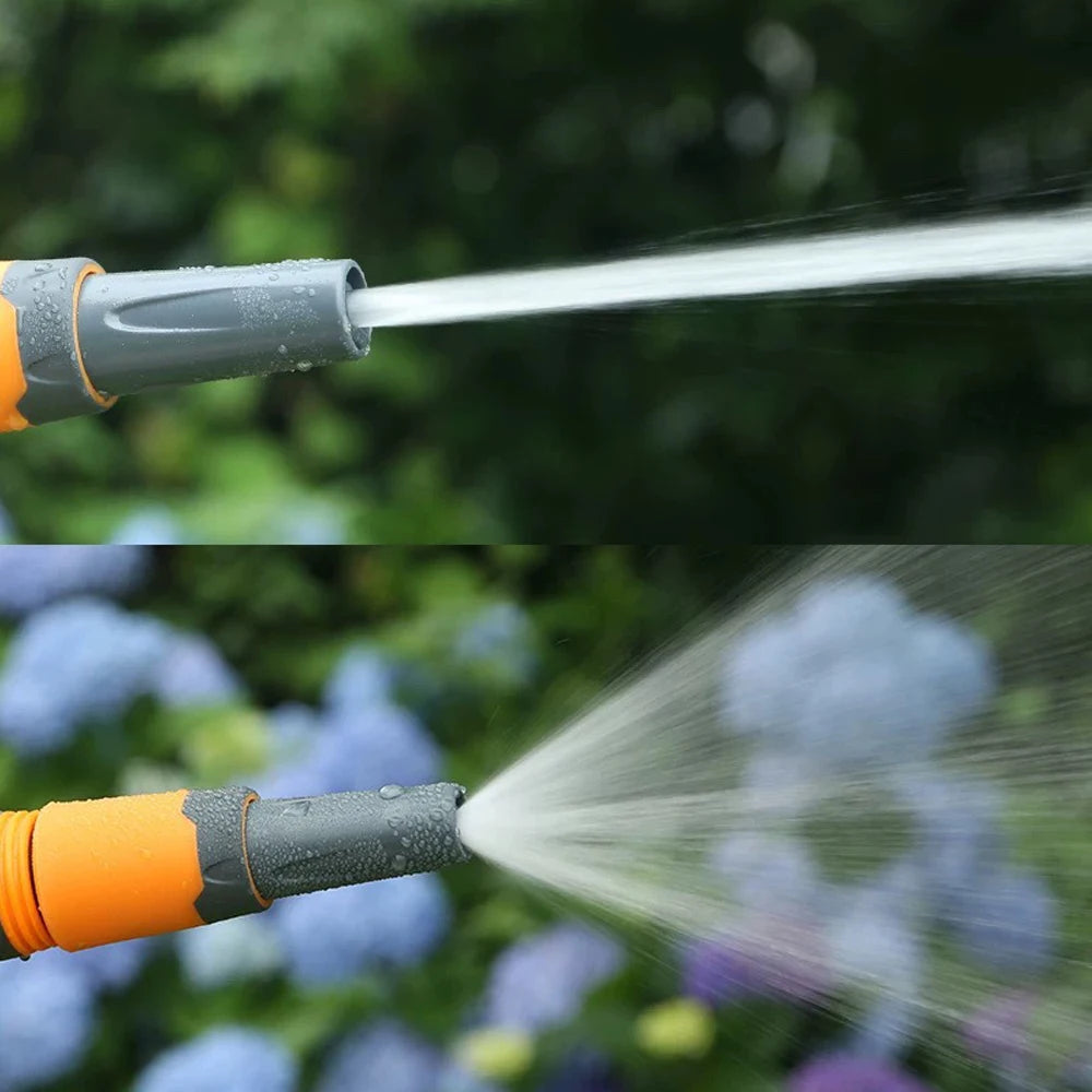 TPR Package Glue High Pressure Water Gun 1/2" 3/4" Hose Adjustable Nozzle Sprinkler for Garden Lawn Watering Car Wash Sprayer