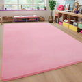 VIKAMA Modern Coral Velvet Carpet Soft Non-Slip Living Room Bedroom Carpet Large Area Children's Play Floor Mat For Home Decor