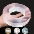 5m 3m Double Contact Nano Tape Powerful Extra Strong Sided Adhesive for Kitchen and Bathroom Waterproof and Cleanable Tool