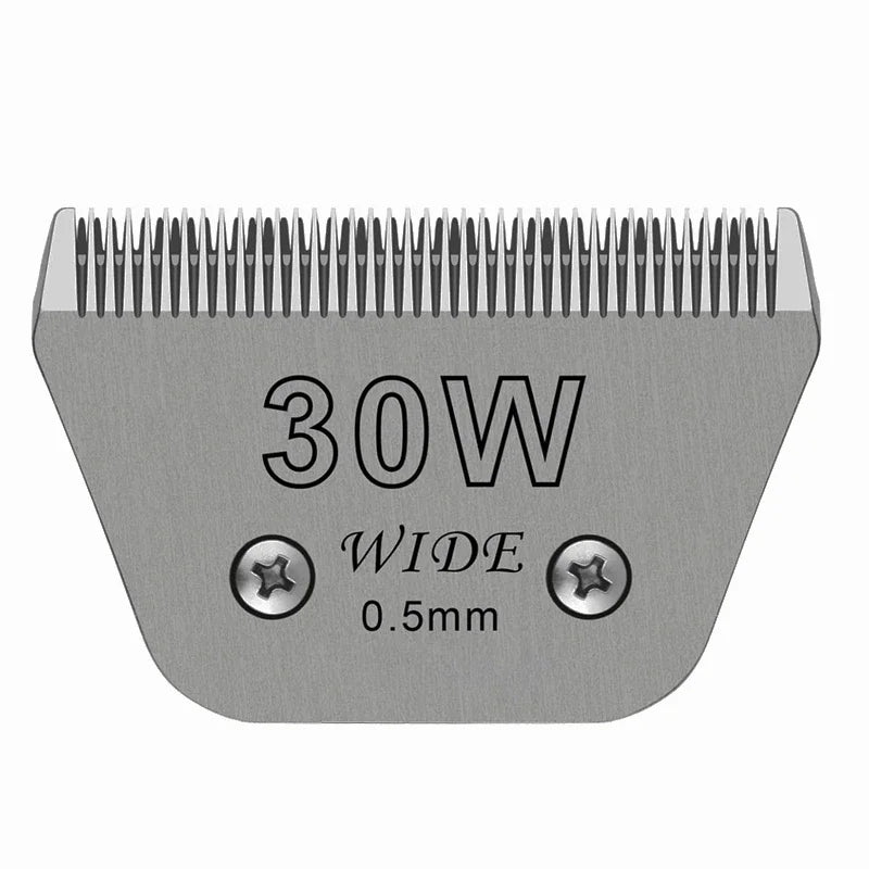 5FW Detachable animal wide Dog pet Horse Replacement blade For most Andis, Oster A5, Wahl km10 clippers
