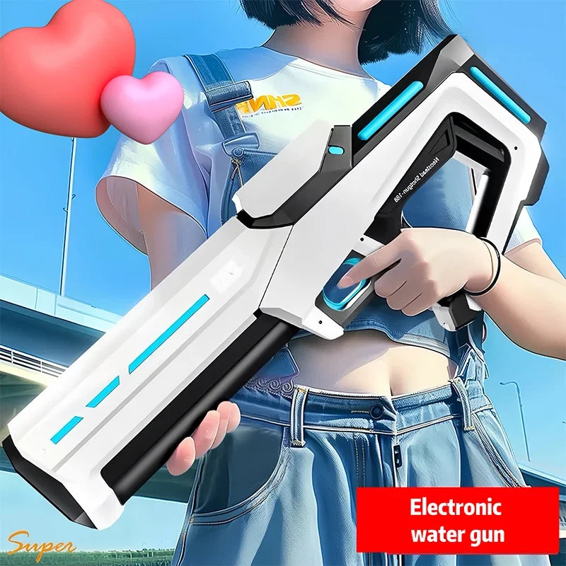 Automatically Water High Pressure Electric Water Gun Toy Kids Summer Outdoor Pool Fight Games Children Water Toys Birthday Gifts
