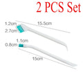 2 Pcs/Set Cleaning Narrow * Brush Long Handle Portable Gap Baby Bottle Gap Cleaning Brush Household Kitchen Tool Small Brush