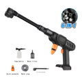 60Bar High Pressure Washer Water Gun Car Wash Auto Accessory Cleaner for Home Garden Makita 18v Compatible No Battery Included
