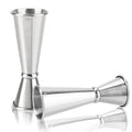 1/2PCS 30/60ml Cocktail Wine Shaker Measure Cup Stainless Steel Double Shot Drink Spirit Measure Jigger Kitchen Supplies Gadget