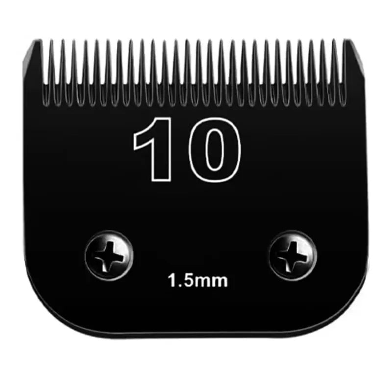 10#15#4FC#5FC#7FC# Black Dog Grooming,Detachable Pet Clipper Blade Compatible with Wahl km,Andis,oster A5 Clippers