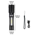 99000000LM 1500W Ultra Powerful Flashlights Rechargeable LED Tactical Torch Super Bright Lamp Outdoor Adventure Fishing Camping