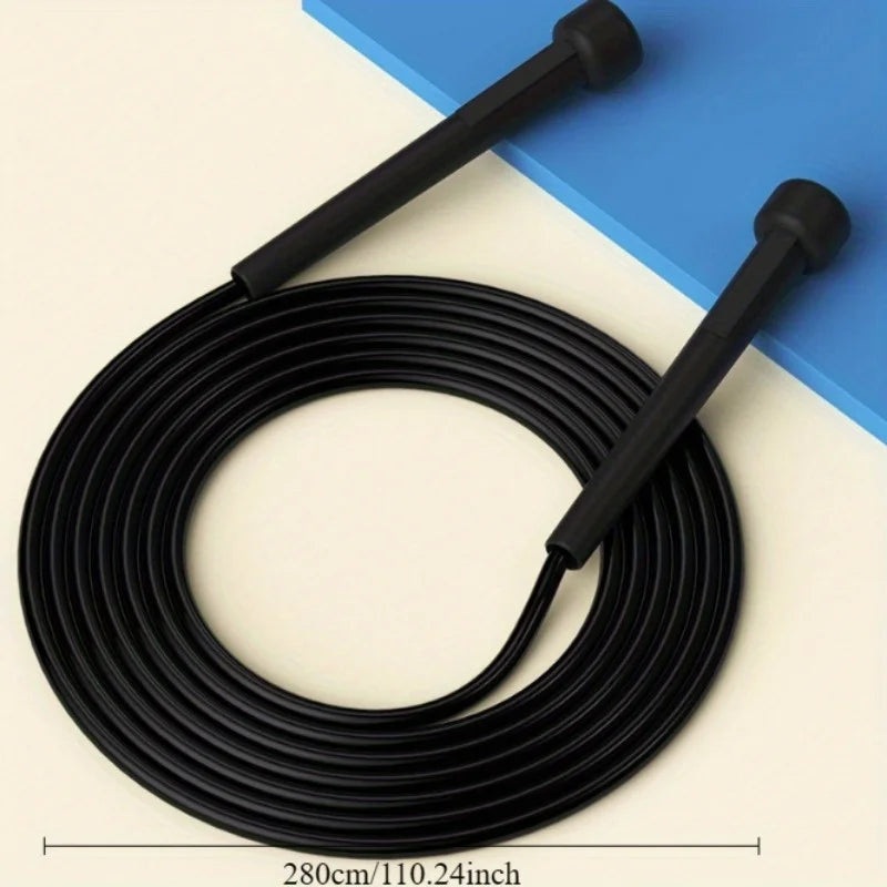 2.8M Speed Jump Rope Professional Adult Children Gym PVC Jumping Rope Adjustable Fitness Equipment Muscle Boxing Training