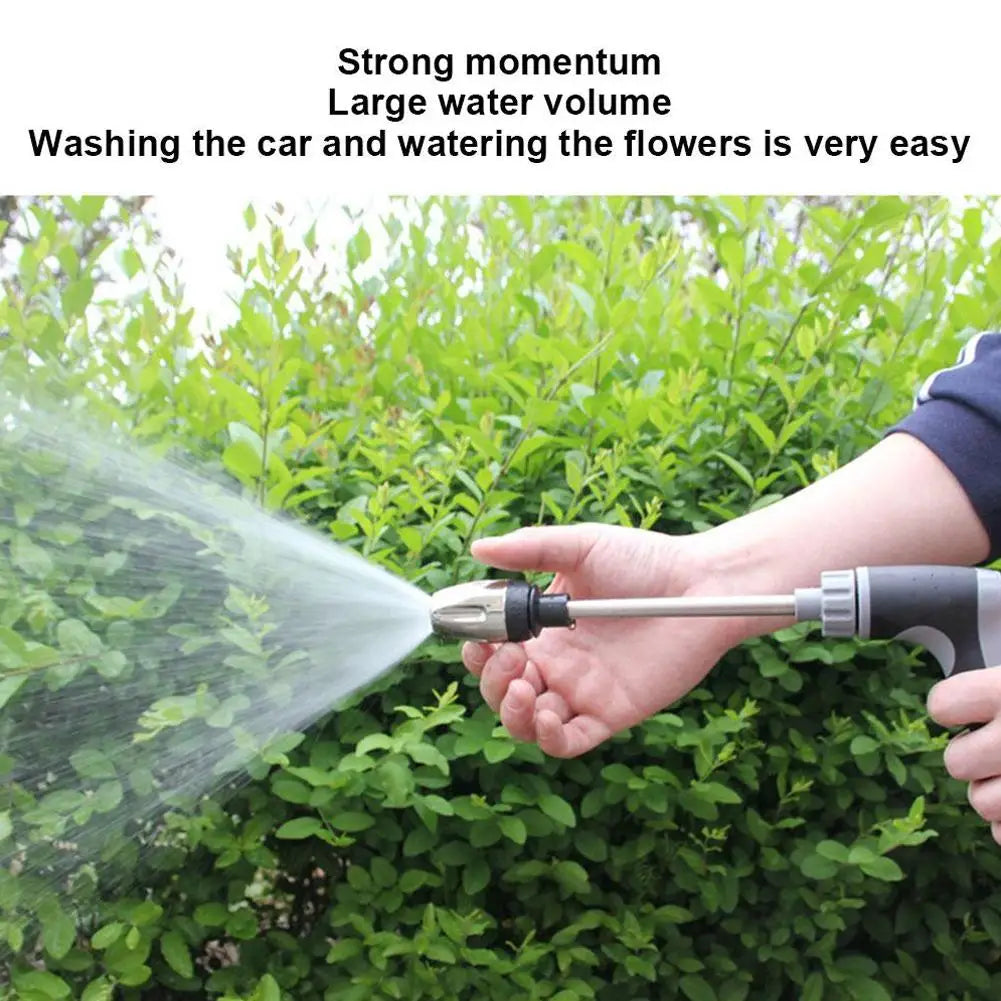 High Pressure Car Wash Water Gun Long Rod Nozzle Sprayer For Garden Watering Cleaning Tool Adjustable Mist Spray Gun Accessories