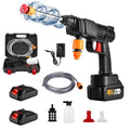 High-voltage Lithium Battery Car Water Gun 30bar Washer Portable Rechargeable 48v 300W motor Battery Spray Cleaning Machine