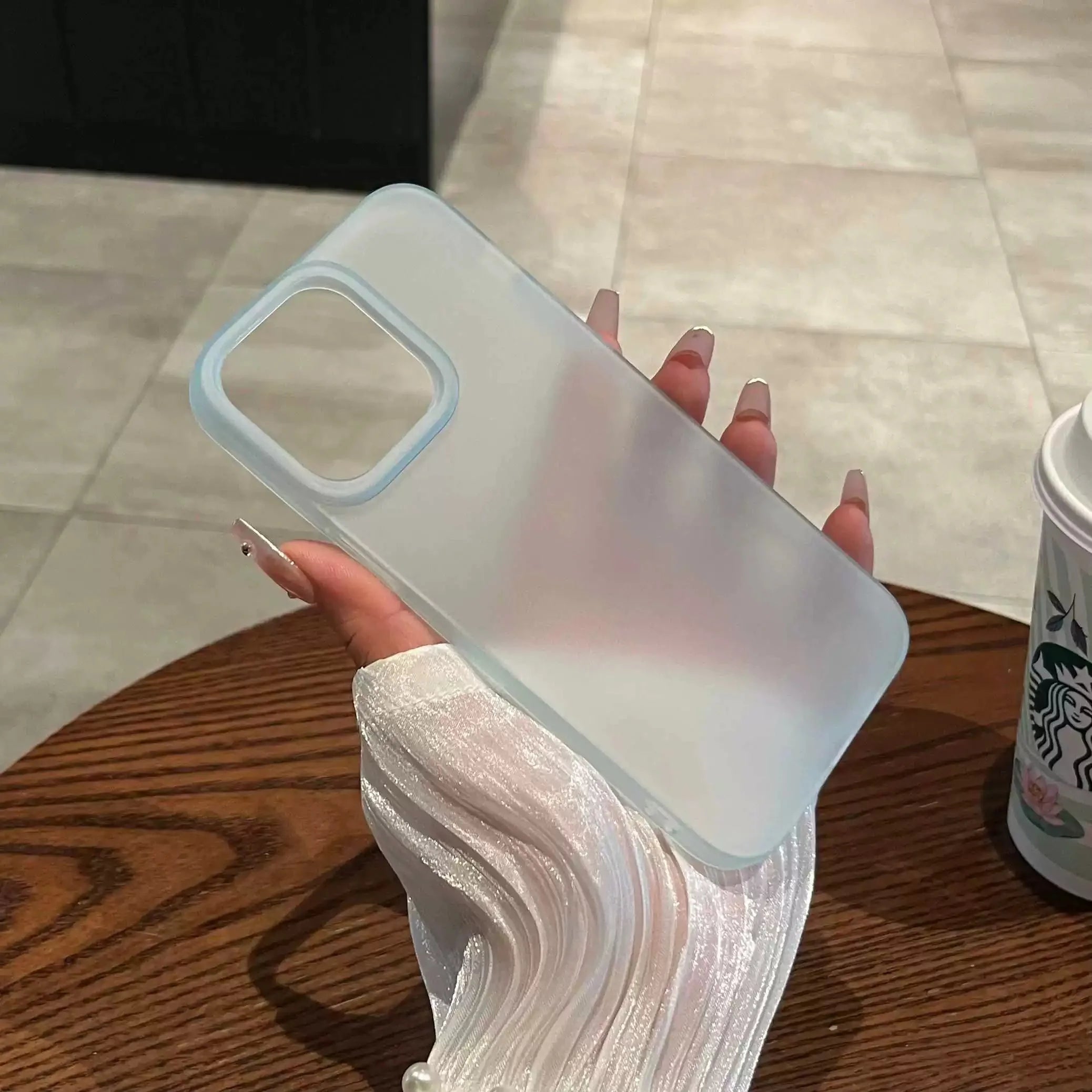 Fashion Soft Matte Candy Phone Case For iPhone 17 16 11 12 13 14 15 Pro Max Plus X XS Max Transparent Bumper Cases Cover
