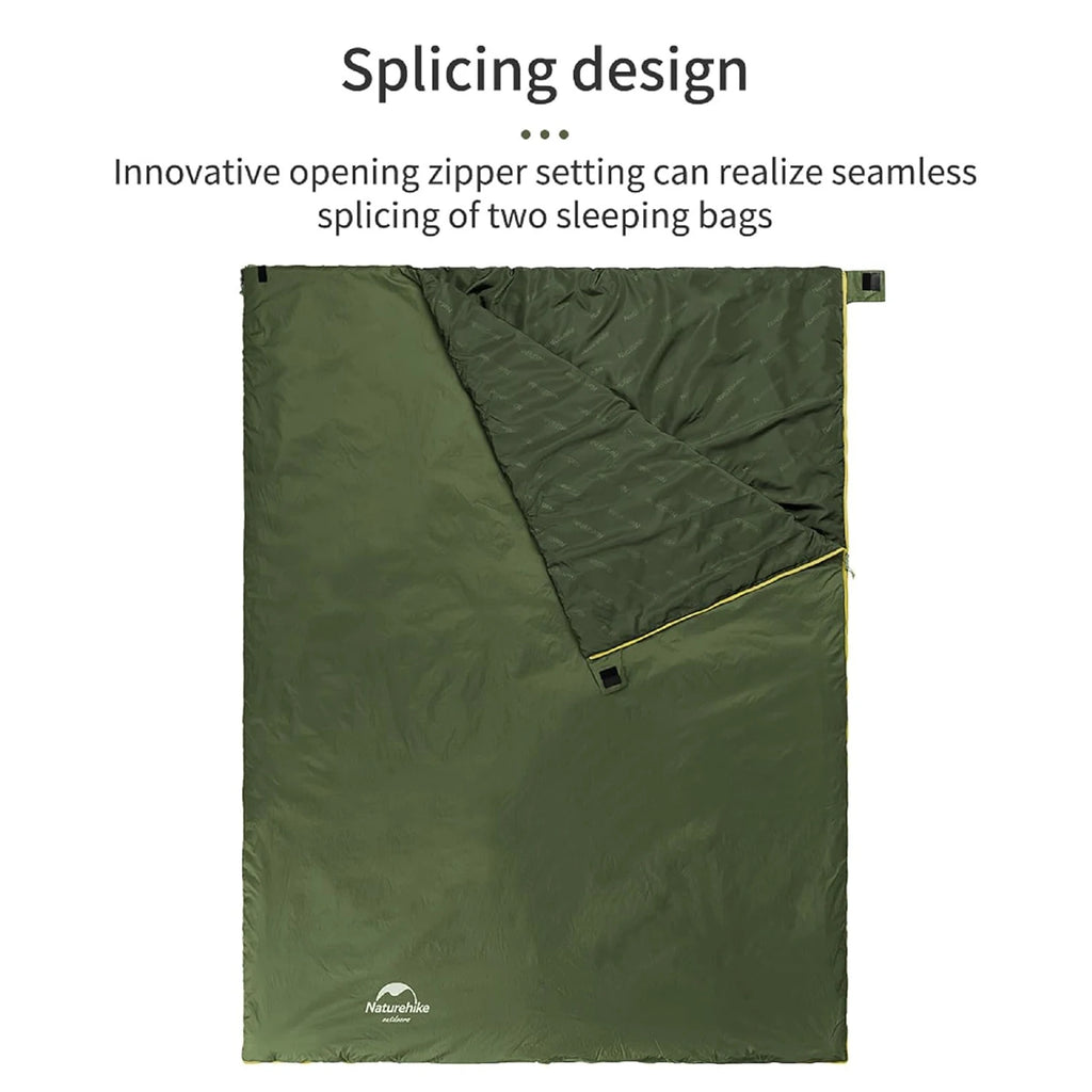 Naturehike LW180 Sleeping Bag Ultralight 3 Seasons Spring Summer Sleeping Bag Outdoor Hiking Camping Sleeping Bag