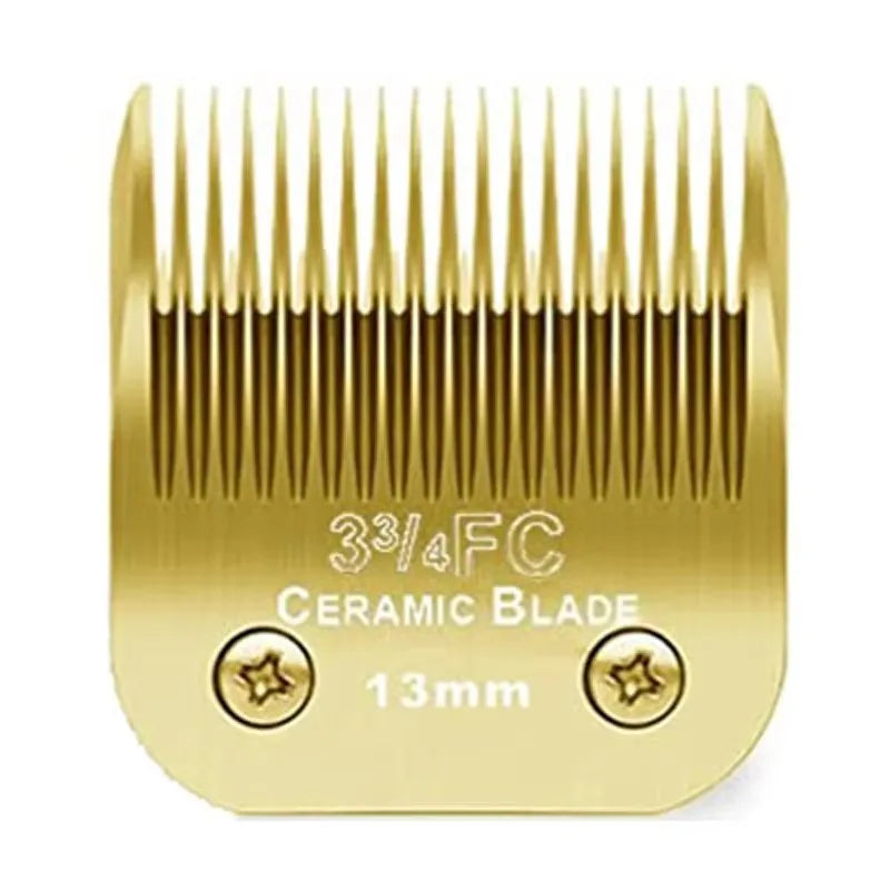 10#15#4FC#5FC#7FC# Black Dog Grooming,Detachable Pet Clipper Blade Compatible with Wahl km,Andis,oster A5 Clippers