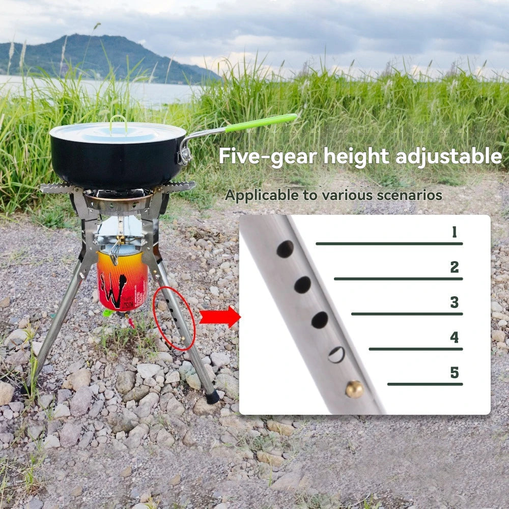 BRS Outdoor Gas stove Bulin BRS-69A Camping Picnic Gas Stove 6800W Team Party FamilyCamp Gas Burner For Hiking Fishing