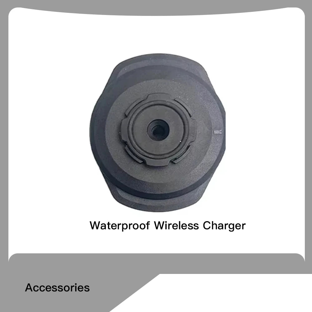Motorcycle Mount Wireless Charger waterproof Quick Charger for QD Phone Bracket Vibration danpener Self Lock Anti-shake