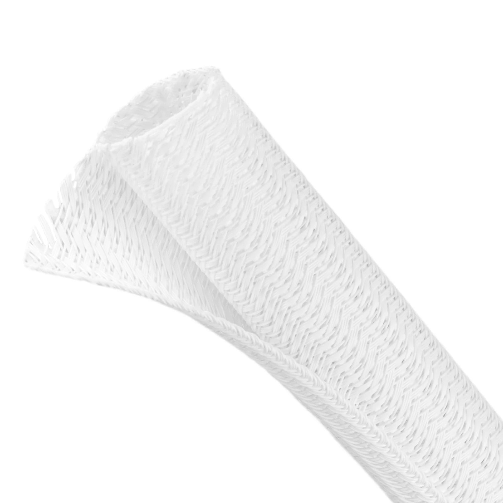 3/8M PET Braided Self-Closed Cable Sleeve Dia 3mm ~ 32mm Sheath High Protection Wear Resistant Insulated Sleeving Wire Organizer