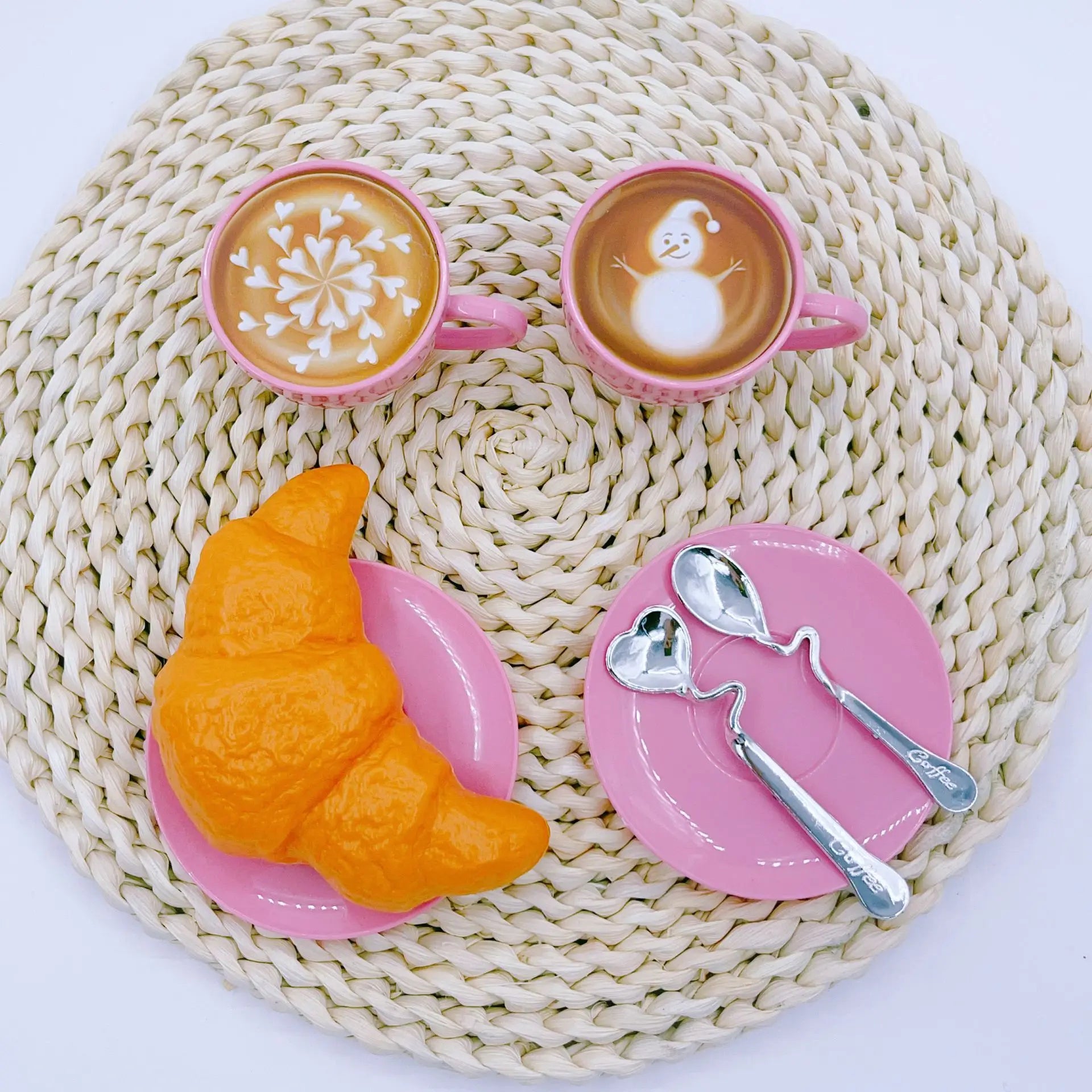 Children Play House Toy Simulation Coffee Snack Set Meal Italian Coffee Toy