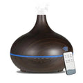 HOMEFISH 4 in 1 Air Humidifier with Starry Projector Aromatherapy Diffuser USB Rotate Projection Light Mist Maker Fogger
