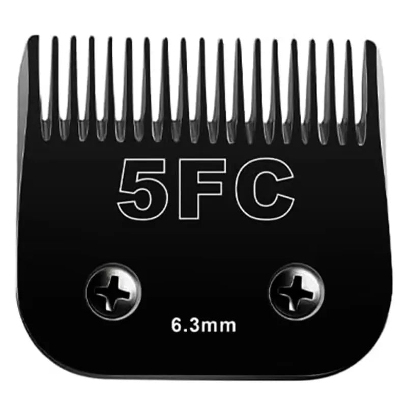 10#15#4FC#5FC#7FC# Black Dog Grooming,Detachable Pet Clipper Blade Compatible with Wahl km,Andis,oster A5 Clippers