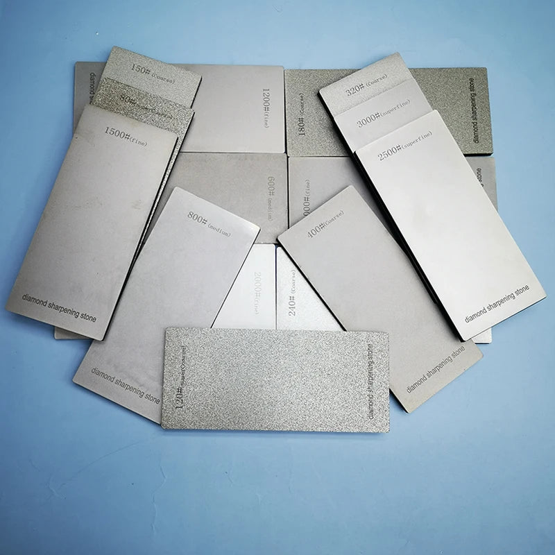 1pc Diamond Sharpening Stone Grinding Stone, Kitchen Knife Sharpener Stone With Sponge Non--slip Pad, Wet Stones For Sharping
