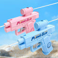 Double sided reverse watering prank water gun, two-way water spray toy, funny and parody toy