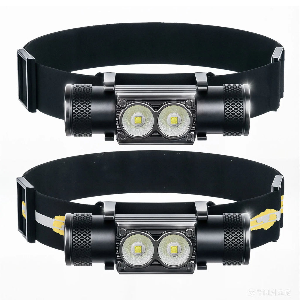 Newest Type-C USB led headlamp Fishing 18650 headlight Torch Hunting head lamp Camping Headlamp Flashlight head light