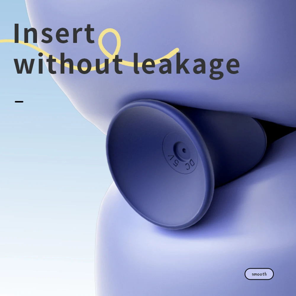Silent Waterproof Vibrating Anal Plug Ergonomic Silicone Prostate Massager Unisex Anal Dilator Pleasure Toy for Men & Women 18+