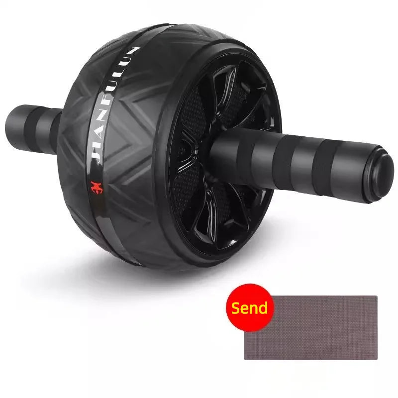 Big Roller For ABS Workout Wheel Exercise Equipment Core Abdominal Home Gym Muscle Device Fitness Men And Women Weight Loss