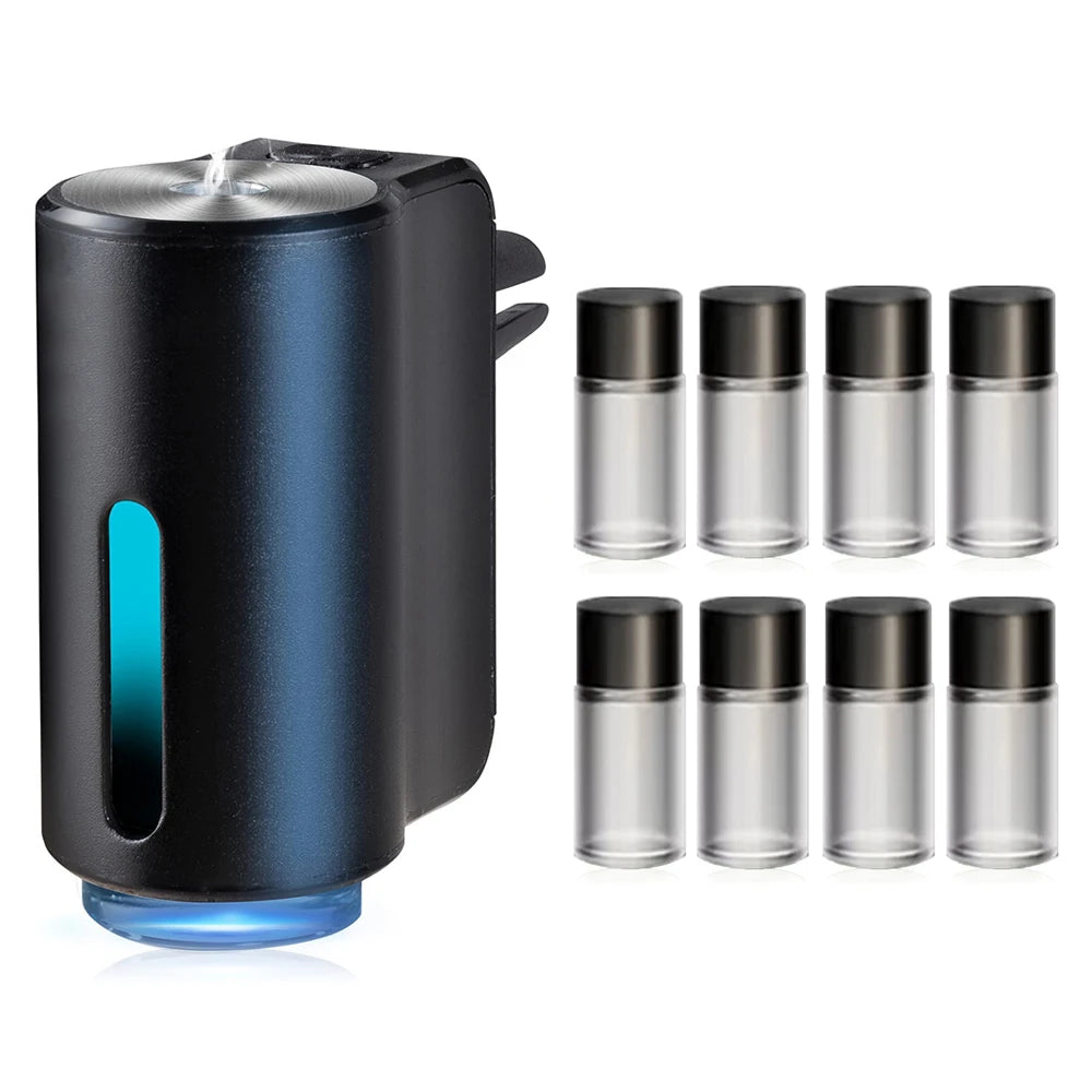 Car Air Freshener Electric Auto Aroma Diffuser Car Air Vent Essential Oil Mist Humidifier Fragrance Diffuser Aromatherapy