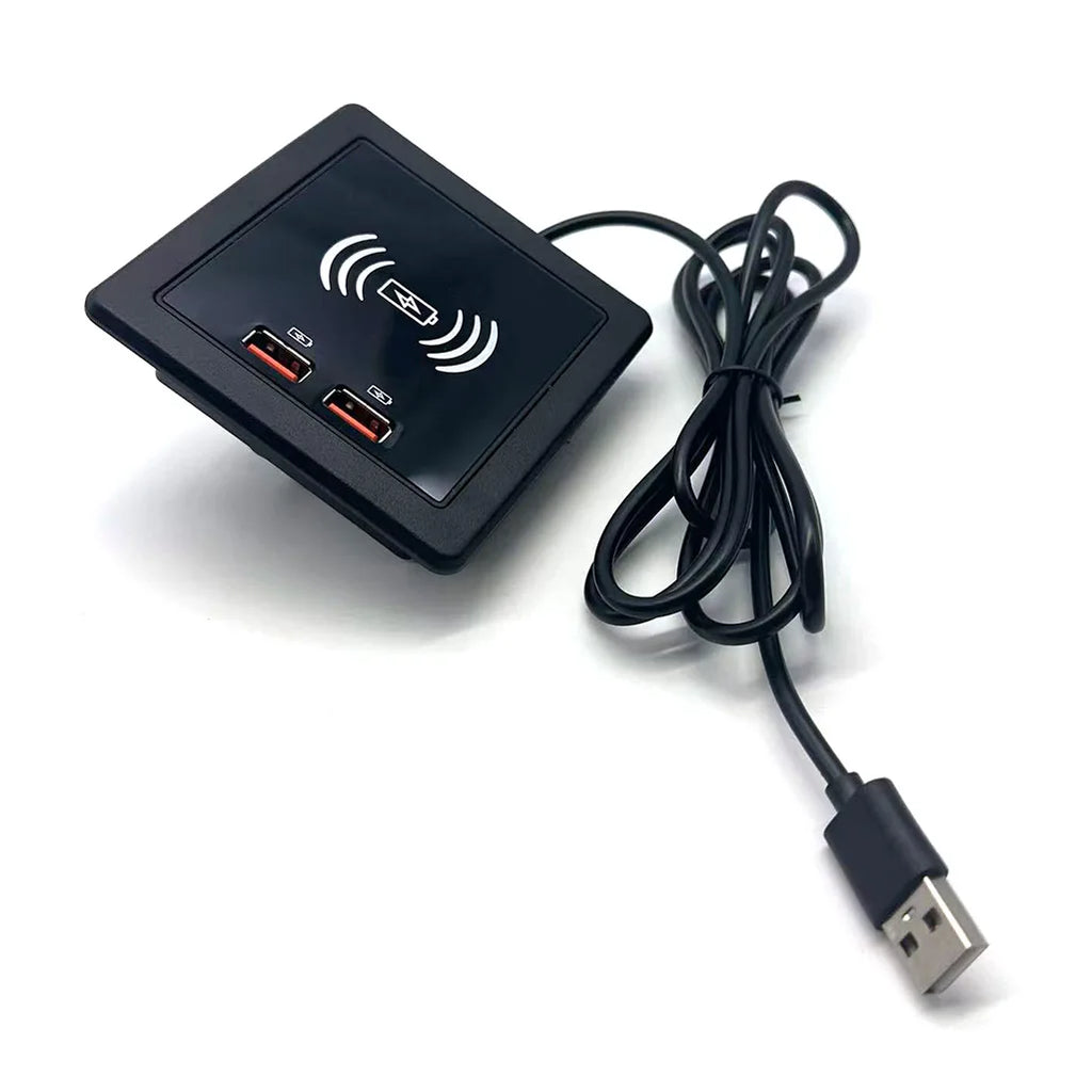 Built in Desktop Device Fast Wireless Charger  Quick Charger 2.0 Embedded  Chargeur Induction Charging