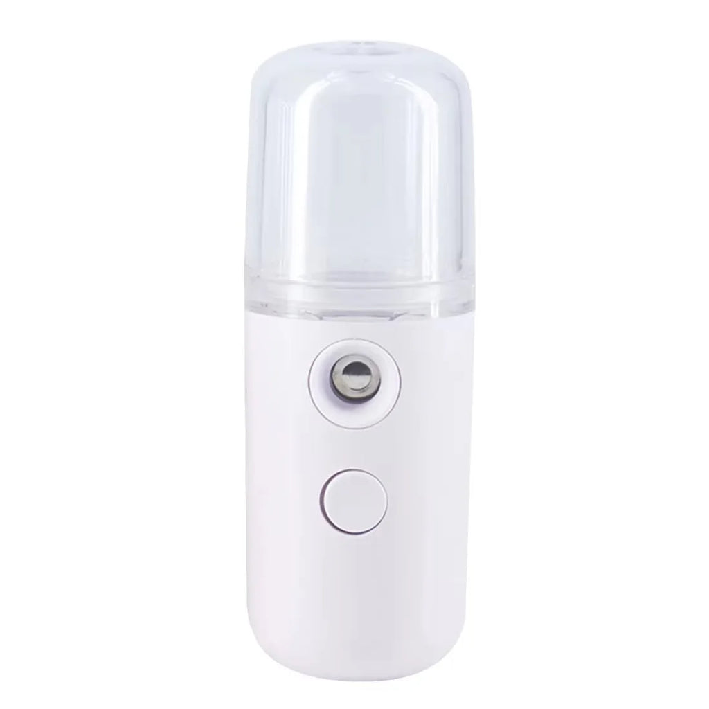 Facial Steamer, Handy Mini Mister, USB Rechargeable Mist Sprayer, 30ml Visual Water Tank Moisturizing&Hydrating for Face, Daily Makeup, Skin Care, Eyelash Extensions