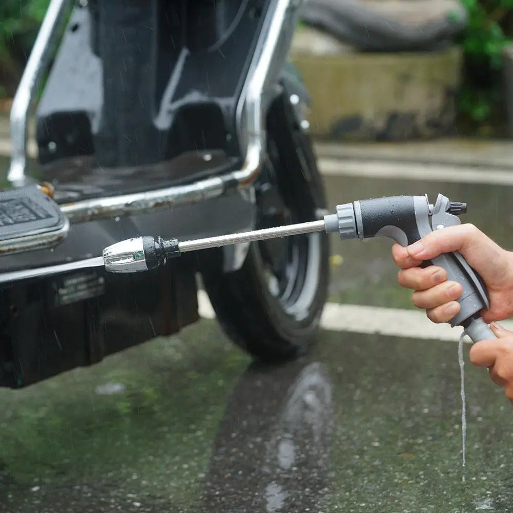 High Pressure Car Wash Water Gun Long Rod Nozzle Sprayer For Garden Watering Cleaning Tool Adjustable Mist Spray Gun Accessories