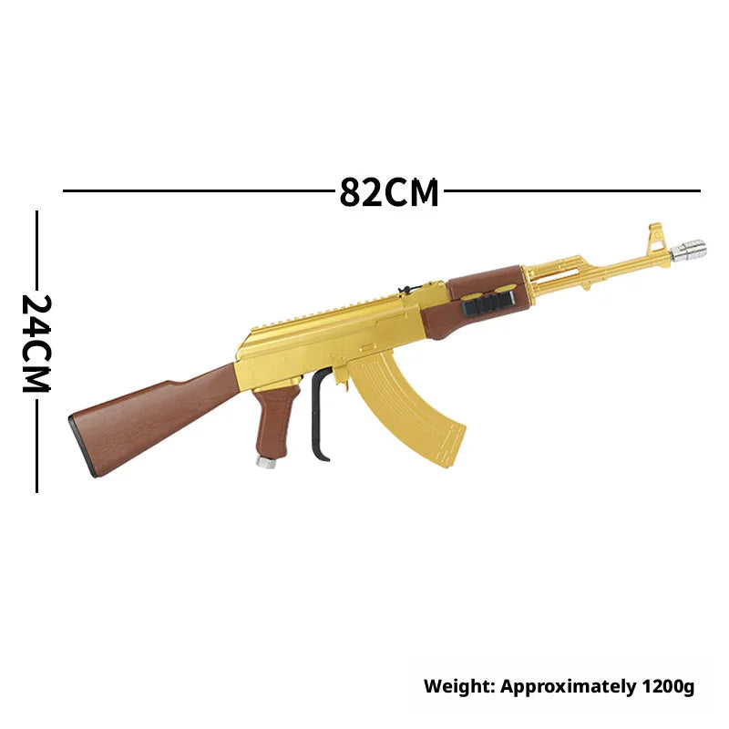Gold AK47 high-pressure water gun type car washing water gun foam PA pot degreasing film household commercial car washing machin