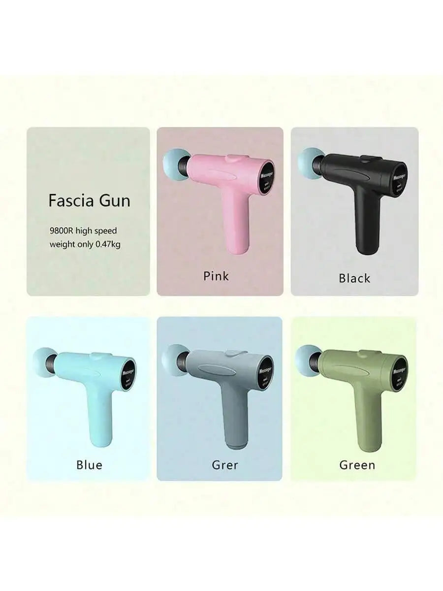 2026 1PCCustomized powerful fascia gun  full body massager to release muscle，same as the celebrity model USB-powered