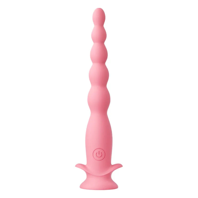 Silent Waterproof Vibrating Anal Plug Ergonomic Silicone Prostate Massager Unisex Anal Dilator Pleasure Toy for Men & Women 18+