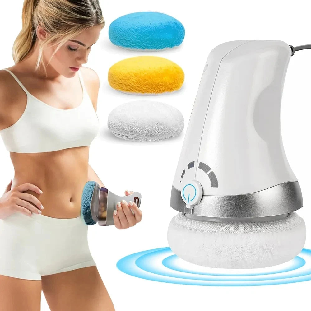 High Frequency Vibration Body Massager Slimming Machine Anti-Cellulite Massage Roller with Guasha Scraping Fat Burner Device for