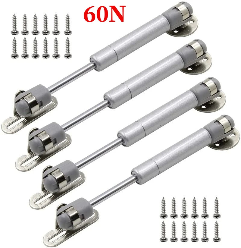 2/4Pcs Furniture Hinge Kitchen Cabinet Door Lift Pneumatic Support 20-200N Hydraulic Gas for Wood Furniture Hardware
