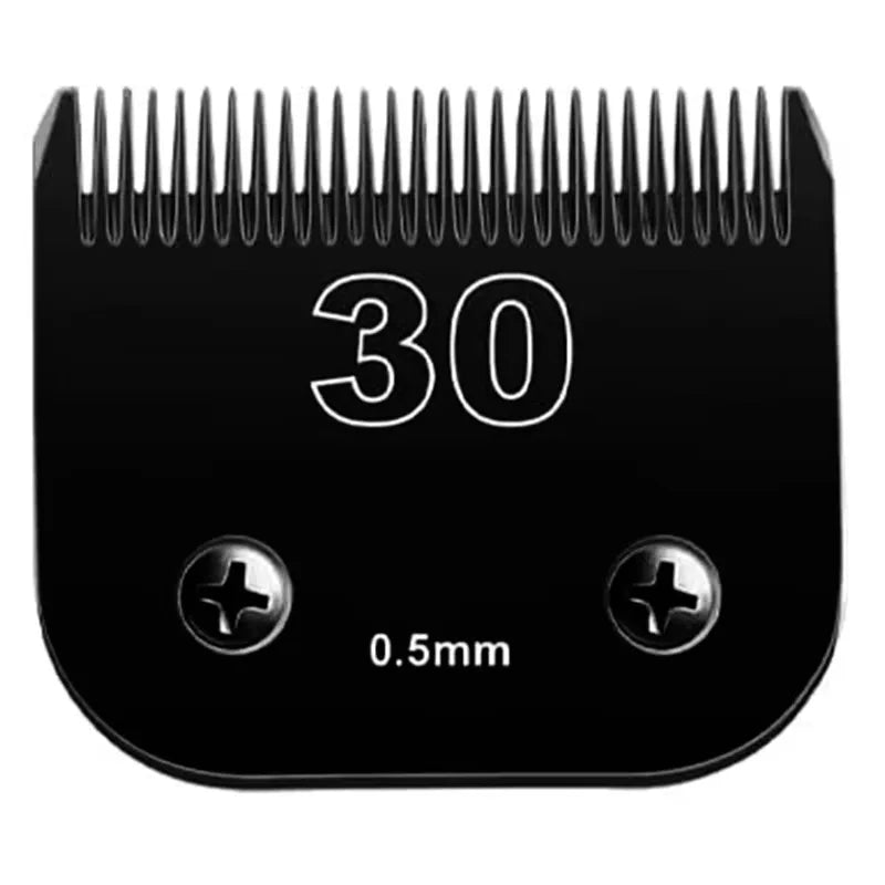 10#15#4FC#5FC#7FC# Black Dog Grooming,Detachable Pet Clipper Blade Compatible with Wahl km,Andis,oster A5 Clippers